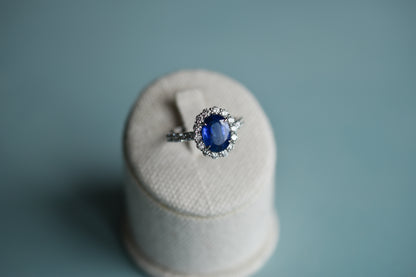Anillo Cianita
