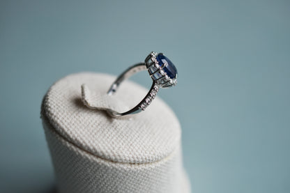 Anillo Cianita