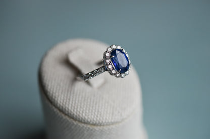Anillo Cianita